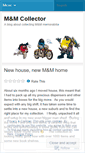 Mobile Screenshot of mandmcollector.wordpress.com