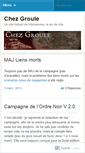Mobile Screenshot of groule.wordpress.com