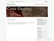 Tablet Screenshot of groule.wordpress.com