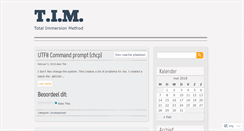 Desktop Screenshot of chattim.wordpress.com