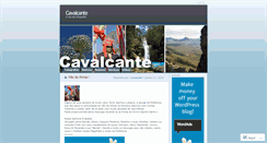 Desktop Screenshot of cavalcantetur.wordpress.com