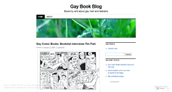 Desktop Screenshot of gaybookblog.wordpress.com