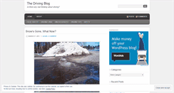 Desktop Screenshot of drivingblog.wordpress.com