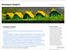 Tablet Screenshot of himalayanheight.wordpress.com