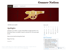 Tablet Screenshot of gunnernation.wordpress.com