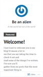 Mobile Screenshot of 1alien.wordpress.com