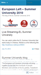 Mobile Screenshot of elsummeruniversity.wordpress.com