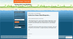 Desktop Screenshot of joetravelagent.wordpress.com
