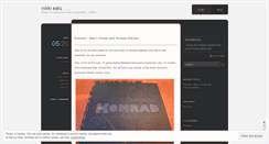 Desktop Screenshot of nikkieats.wordpress.com