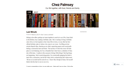Desktop Screenshot of chezpalmsey.wordpress.com