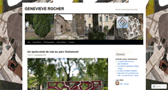 Desktop Screenshot of genevieverocher.wordpress.com