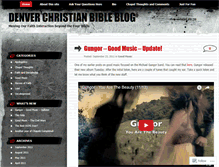 Tablet Screenshot of denverchristianbibleblog.wordpress.com