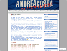 Tablet Screenshot of andreacosta.wordpress.com