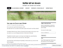 Tablet Screenshot of liefdelefenleven.wordpress.com