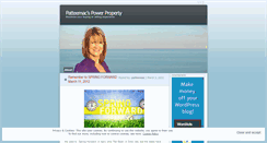 Desktop Screenshot of patteemac.wordpress.com