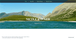 Desktop Screenshot of nicolehawker.wordpress.com