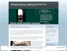 Tablet Screenshot of pathwaystodiscovery.wordpress.com