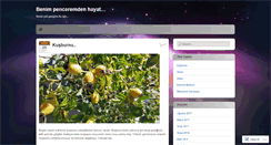 Desktop Screenshot of benimpenceremdenhayat.wordpress.com