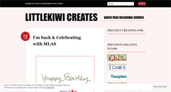 Desktop Screenshot of littlekiwi.wordpress.com