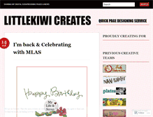 Tablet Screenshot of littlekiwi.wordpress.com