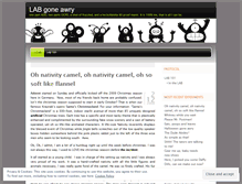 Tablet Screenshot of labgoneawry.wordpress.com