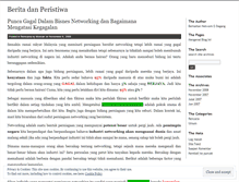 Tablet Screenshot of infoniaga.wordpress.com