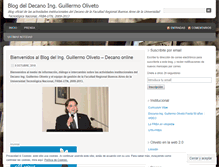 Tablet Screenshot of guilleoliveto.wordpress.com