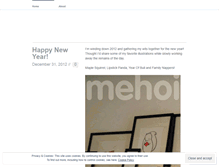 Tablet Screenshot of mehoi.wordpress.com