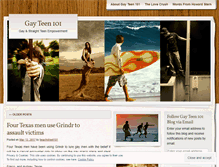 Tablet Screenshot of gayteen101.wordpress.com