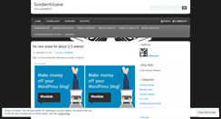 Desktop Screenshot of gunplaconcepts.wordpress.com