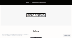 Desktop Screenshot of diegodejesus.wordpress.com