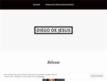 Tablet Screenshot of diegodejesus.wordpress.com