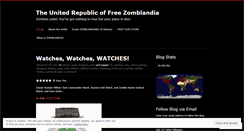 Desktop Screenshot of freezomblandia.wordpress.com
