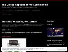 Tablet Screenshot of freezomblandia.wordpress.com