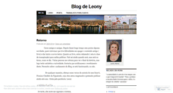 Desktop Screenshot of leonymuniz.wordpress.com
