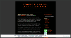 Desktop Screenshot of pfour75.wordpress.com