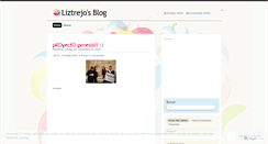 Desktop Screenshot of liztrejo.wordpress.com