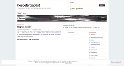 Desktop Screenshot of hespelerbaptist.wordpress.com