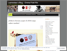 Tablet Screenshot of lasmestas.wordpress.com
