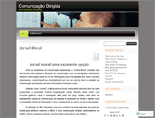 Tablet Screenshot of comunicacaodirigida.wordpress.com