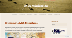 Desktop Screenshot of m25missions.wordpress.com