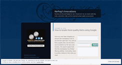 Desktop Screenshot of kerhopsinnovations.wordpress.com