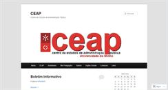 Desktop Screenshot of ceapum.wordpress.com