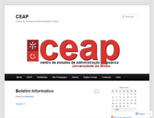 Tablet Screenshot of ceapum.wordpress.com
