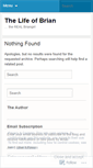 Mobile Screenshot of brianjoanne.wordpress.com