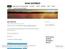 Tablet Screenshot of innerarchitect.wordpress.com