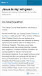 Mobile Screenshot of jesusismywingman.wordpress.com