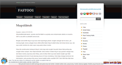 Desktop Screenshot of fast001.wordpress.com