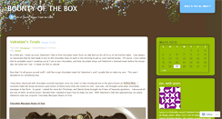 Desktop Screenshot of bountyofthebox.wordpress.com