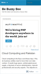 Mobile Screenshot of bebuzzybee.wordpress.com